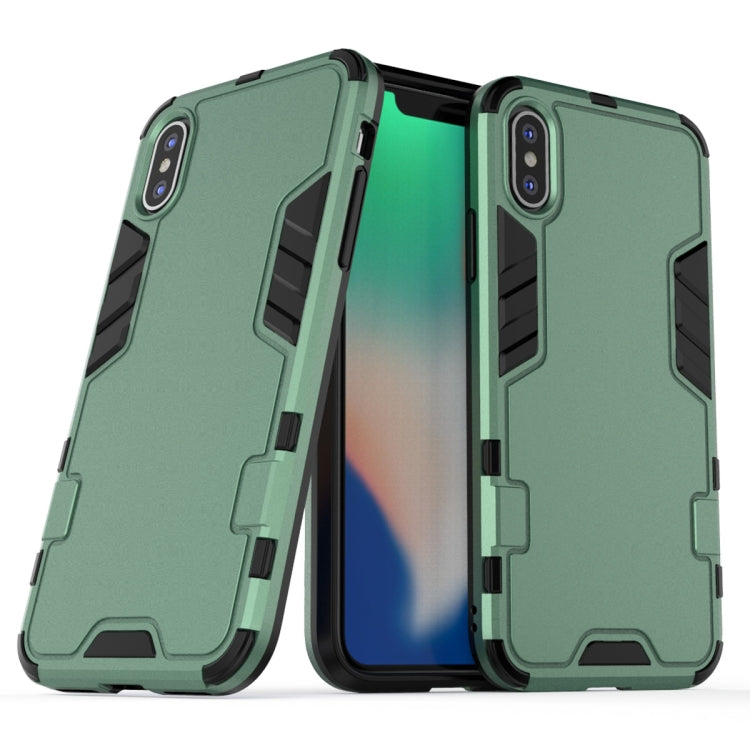 For iPhone XR 3 in 1 Full Coverage Shockproof PC + TPU Case