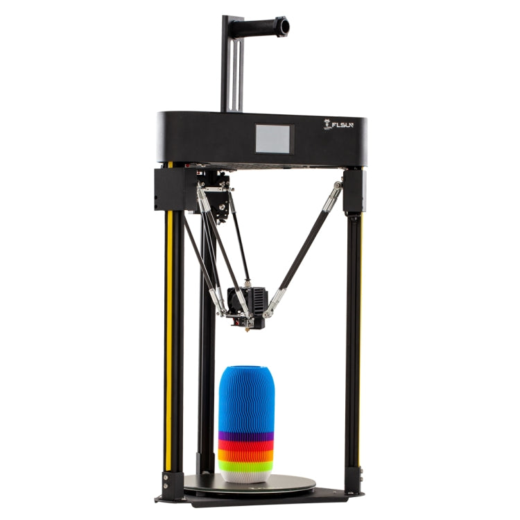 FLSUN Q5 Delta 3D Printer 200x200mm Printing Size Auto-Leveling Touch Screen Lattice Glass Platform