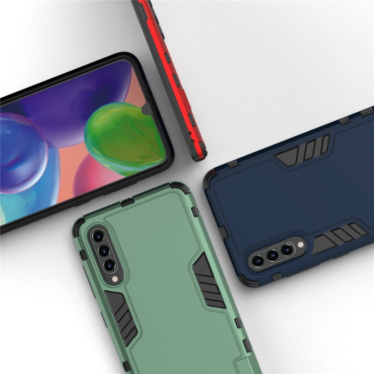 For Galaxy A20 / A30 3 in 1 Full Coverage Shockproof PC + TPU Case