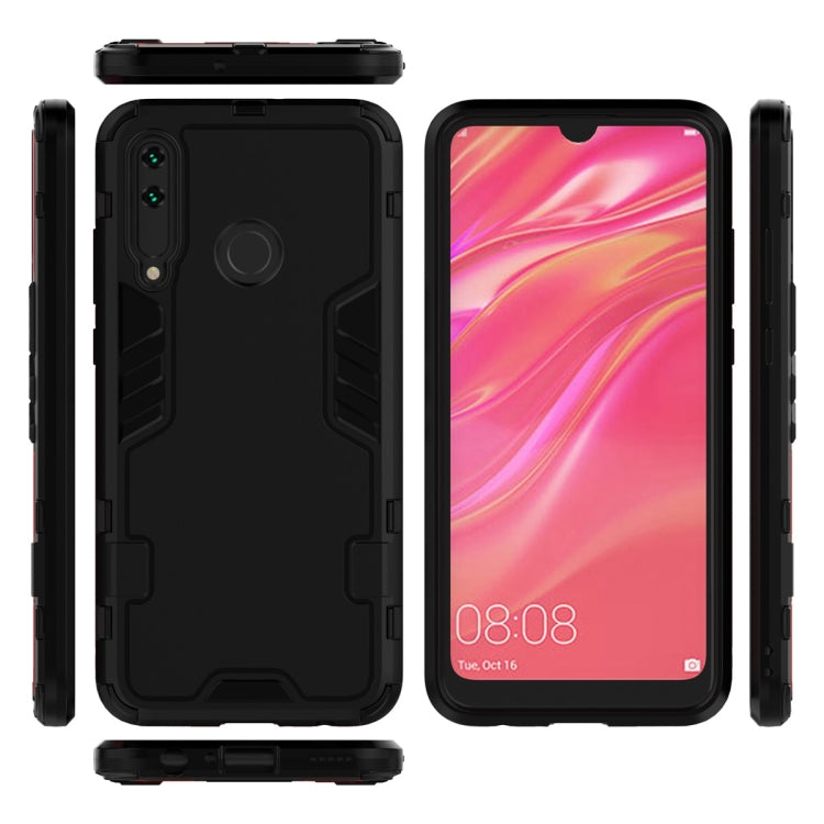 For Huawei Enjoy 9S / Nova 4 Lite 3 in 1 Full Coverage Shockproof PC + TPU Case
