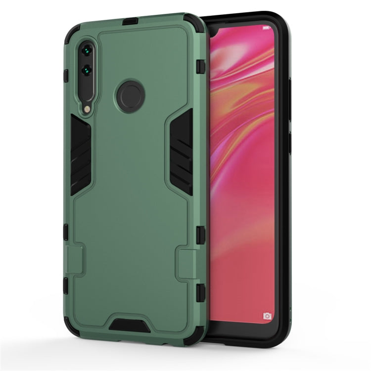 For Huawei P Smart Plus (2019) 3 in 1 Full Coverage Shockproof PC + TPU Case