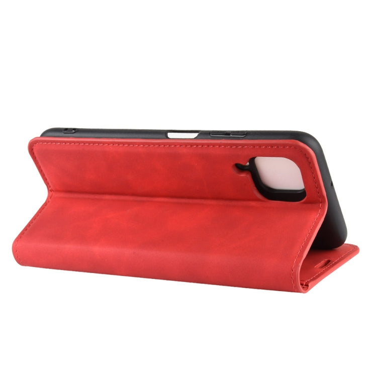 For Huawei nova 6 SE/ P40 Lite / nova 7i Retro-skin Business Magnetic Suction Leather Case with Holder & Card Slots & Wallet