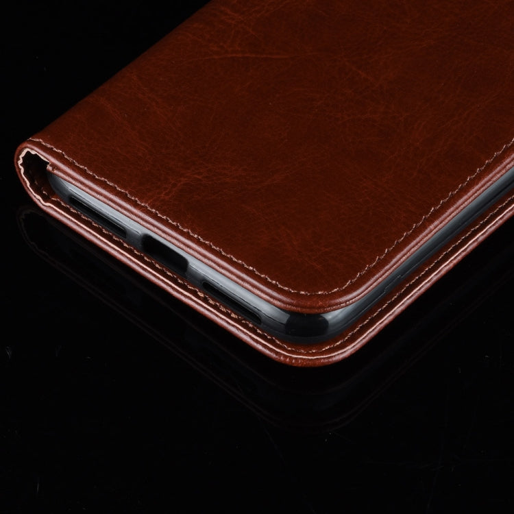 For Sharp Aquos R5G R64 Texture Single Horizontal Flip Protective Case with Holder & Card Slots & Wallet& Photo Frame