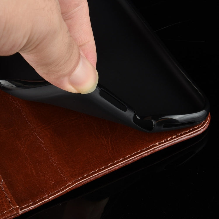 For Sharp Aquos R5G R64 Texture Single Horizontal Flip Protective Case with Holder & Card Slots & Wallet& Photo Frame
