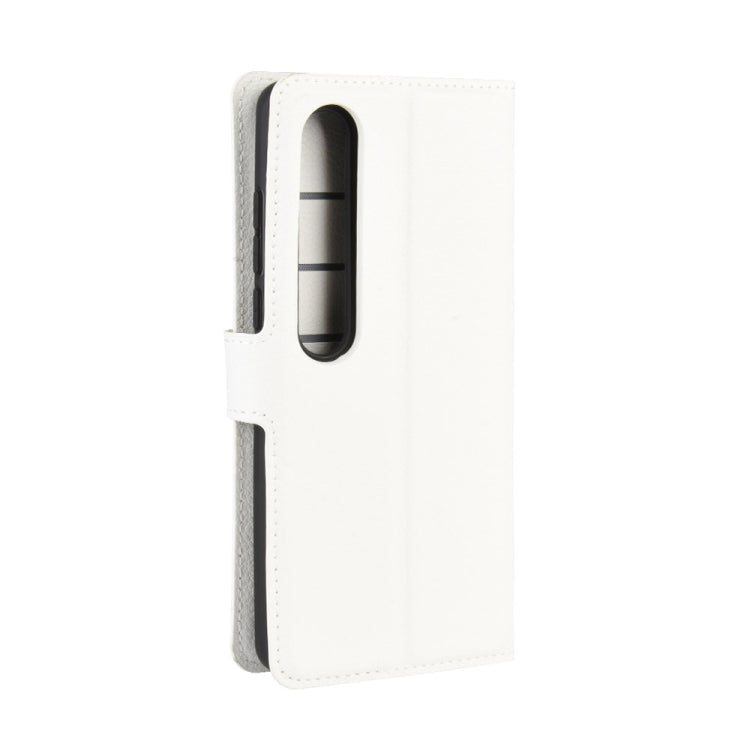 For Xiaomi Mi 10 / Mi 10 Pro Litchi Texture Horizontal Flip Protective Case with Holder & Card Slots & Wallet
