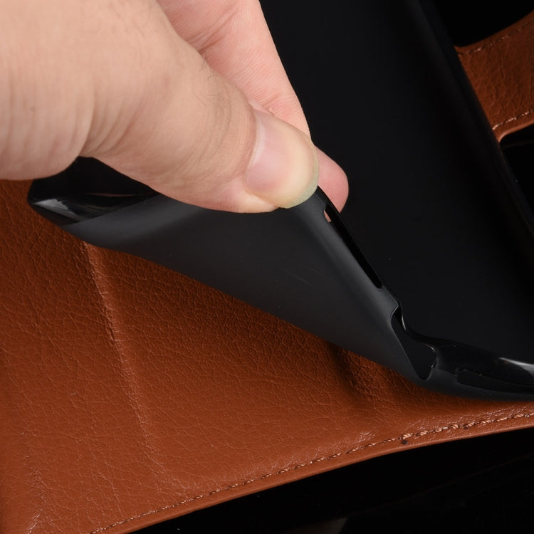 For Xiaomi Mi 10 / Mi 10 Pro Litchi Texture Horizontal Flip Protective Case with Holder & Card Slots & Wallet