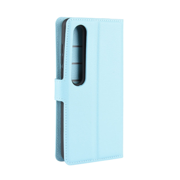 For Xiaomi Mi 10 / Mi 10 Pro Litchi Texture Horizontal Flip Protective Case with Holder & Card Slots & Wallet