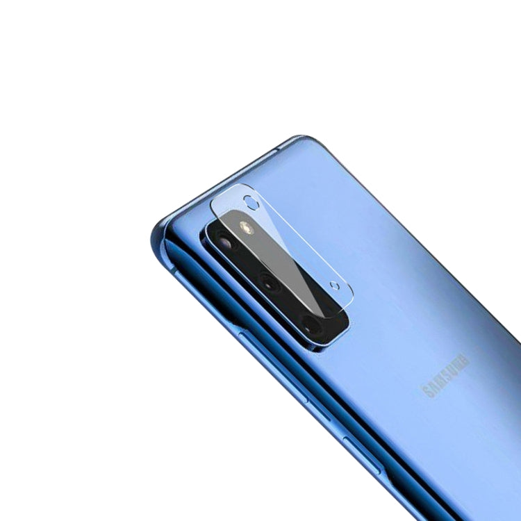 For Galaxy S20 2pcs mocolo 0.15mm 9H 2.5D Round Edge Rear Camera Lens Tempered Glass Film