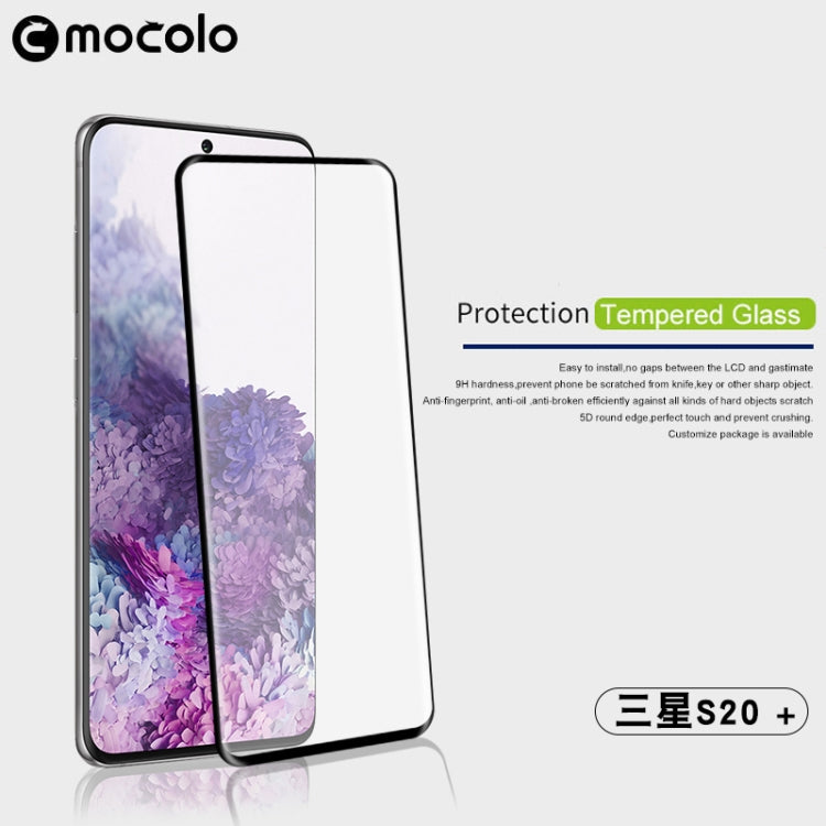 For Galaxy S20+ mocolo 0.33mm 9H 3D Curved Full Screen Tempered Glass Film