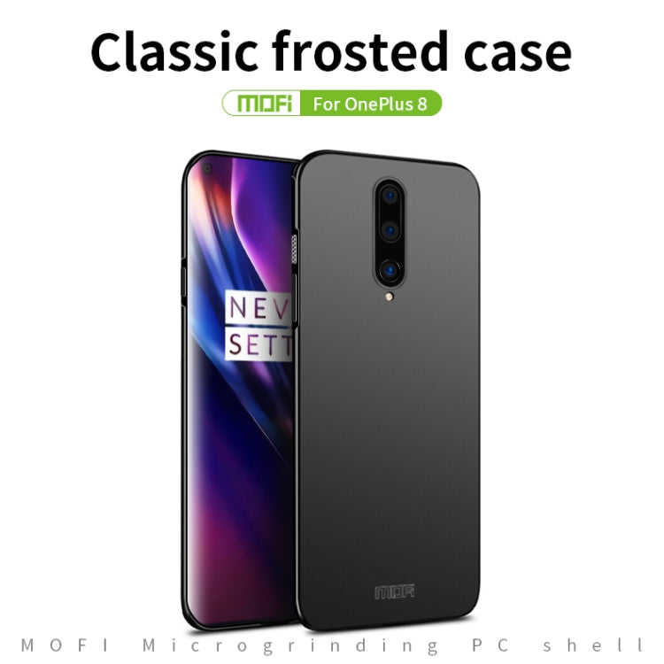 For  OnePlus 8 MOFI Frosted PC Ultra-thin Hard Case