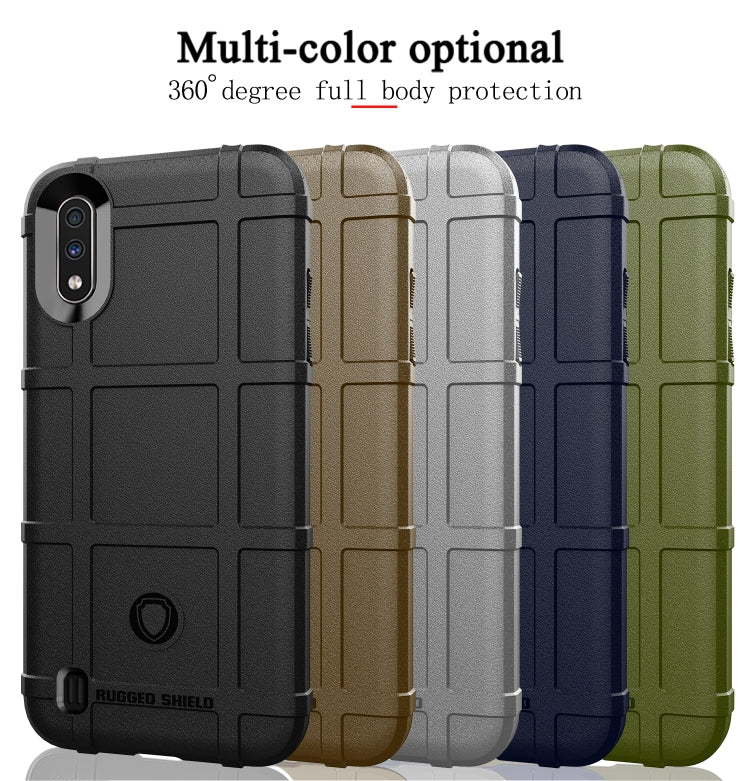 For Galaxy A01 (US Version)  Full Coverage Shockproof TPU Case