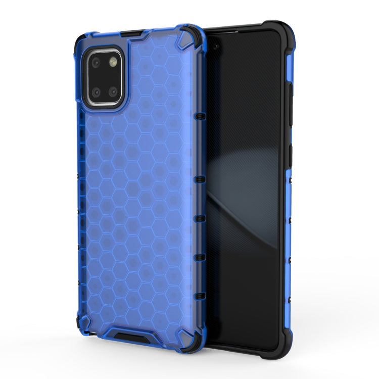 For  Galaxy S10 Lite 2019 / A91 / M80s Shockproof Honeycomb PC + TPU Case