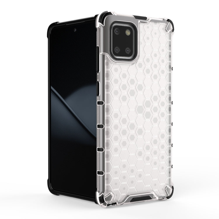 For Galaxy A71 Shockproof Honeycomb PC + TPU Case