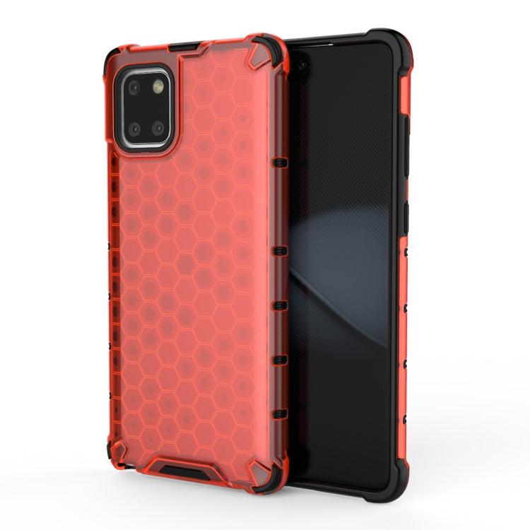 For Galaxy A71 Shockproof Honeycomb PC + TPU Case