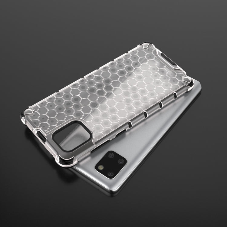 For Galaxy A71 Shockproof Honeycomb PC + TPU Case