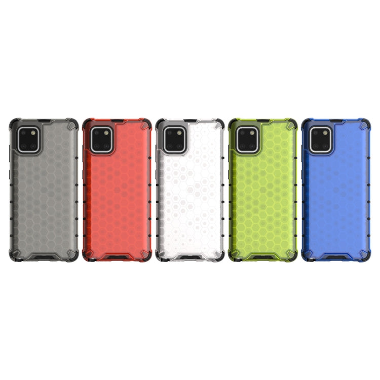 For Galaxy A71 Shockproof Honeycomb PC + TPU Case