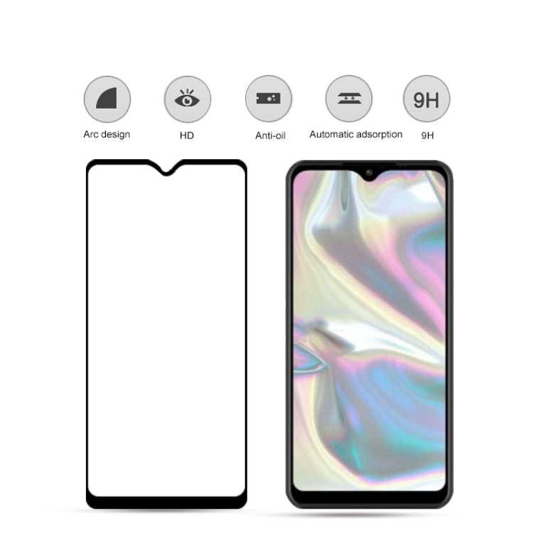 For Galaxy A70e 2PCS mocolo 0.33mm 9H 2.5D Full Glue Tempered Glass Film