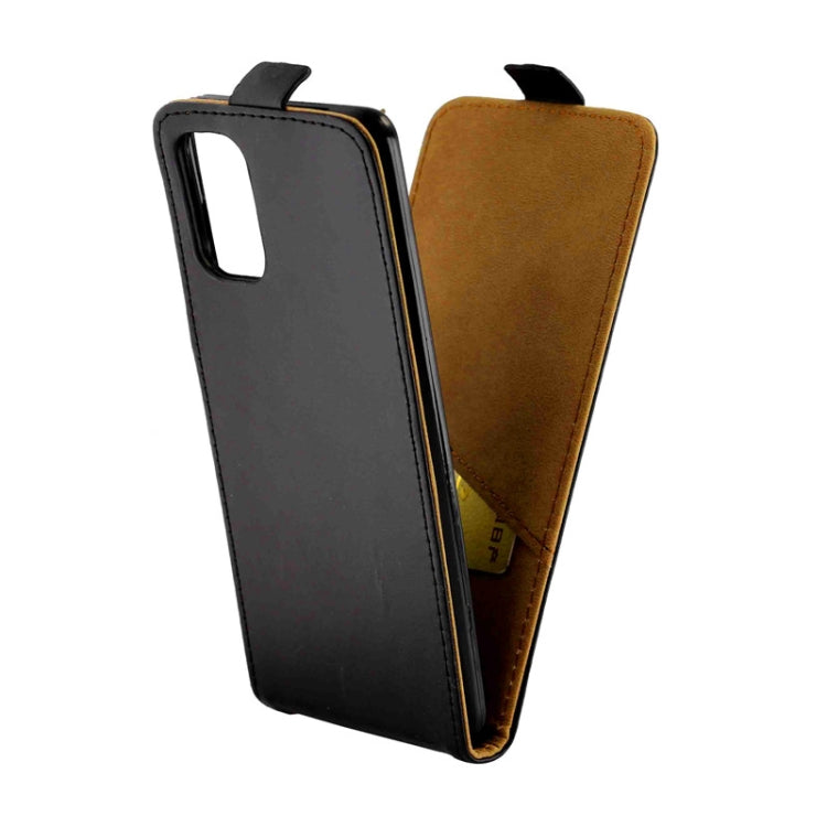 For Samsung Galaxy S20+ Business Style Vertical Flip TPU + PU Leather Case with Card Slot(Black)