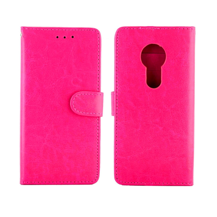 For Nokia 7.2 Crazy Horse Texture Leather Horizontal Flip Protective Case with Holder & Card Slots & Wallet & Photo Frame