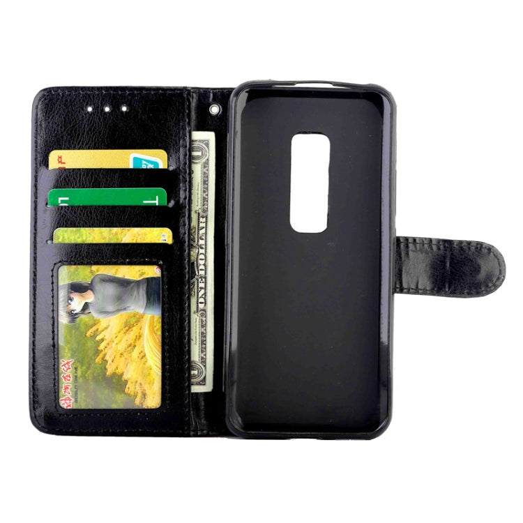 For Vivo V17 Pro Crazy Horse Texture Leather Horizontal Flip Protective Case with Holder & Card Slots & Wallet & Photo Frame