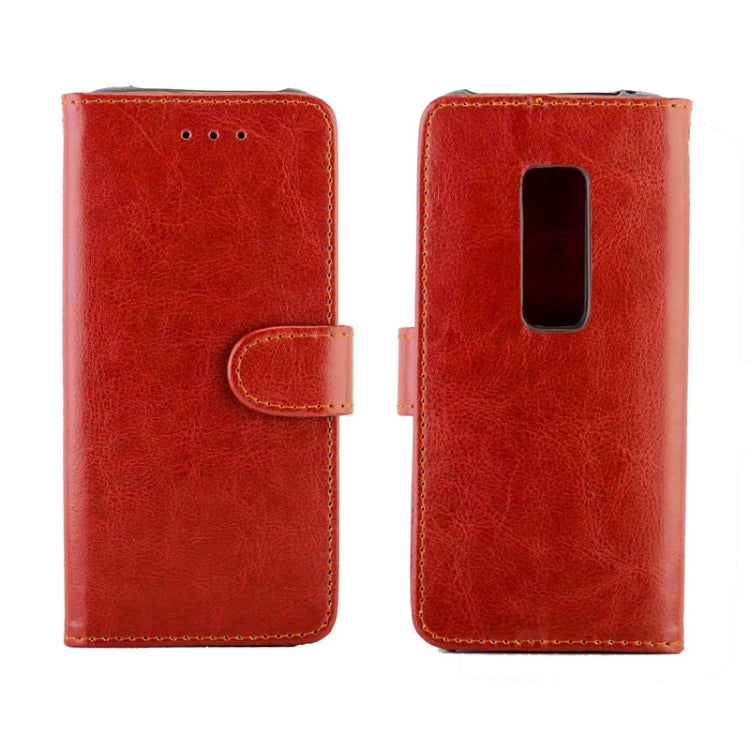 For Vivo V17 Pro Crazy Horse Texture Leather Horizontal Flip Protective Case with Holder & Card Slots & Wallet & Photo Frame