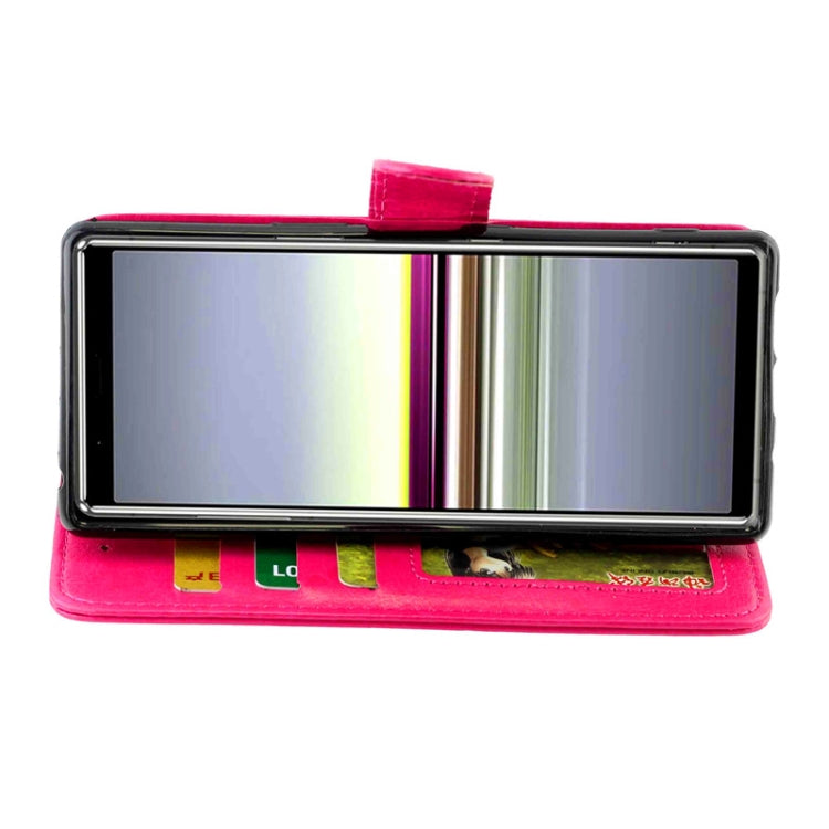 For Sony Xperia 5 Crazy Horse Texture Leather Horizontal Flip Protective Case with Holder & Card Slots & Wallet & Photo Frame