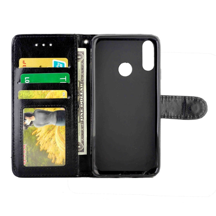For LG W10 Crazy Horse Texture Leather Horizontal Flip Protective Case with Holder & Card Slots & Wallet & Photo Frame