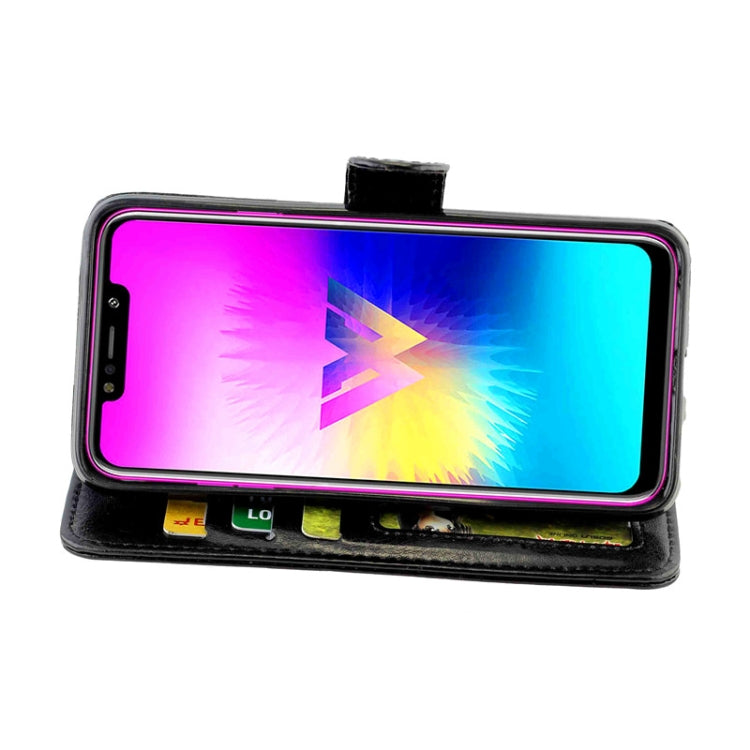 For LG W10 Crazy Horse Texture Leather Horizontal Flip Protective Case with Holder & Card Slots & Wallet & Photo Frame