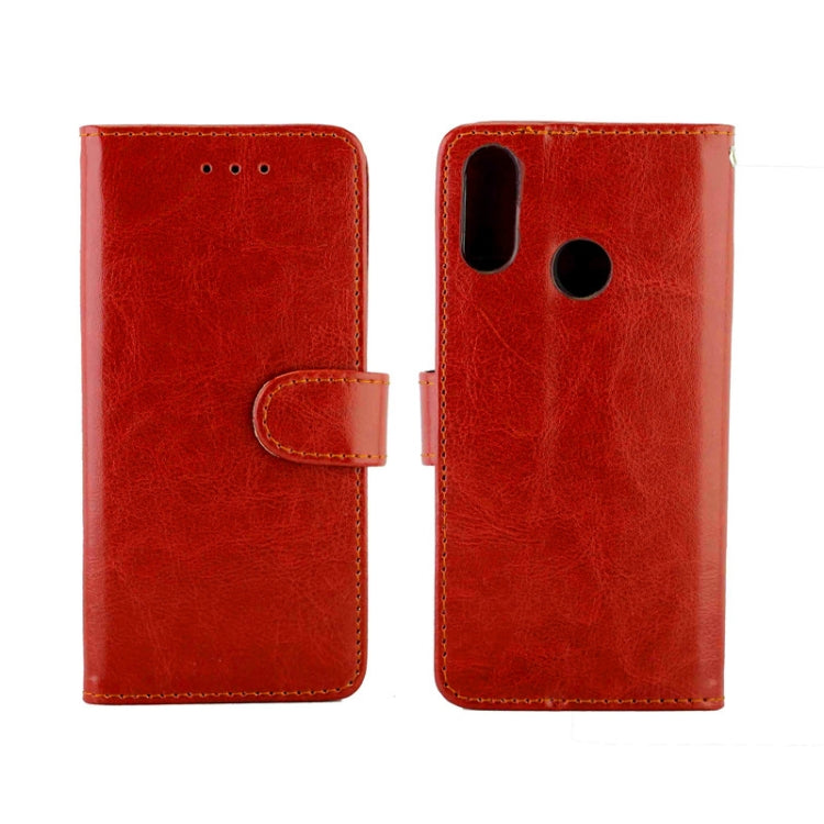 For LG W10 Crazy Horse Texture Leather Horizontal Flip Protective Case with Holder & Card Slots & Wallet & Photo Frame