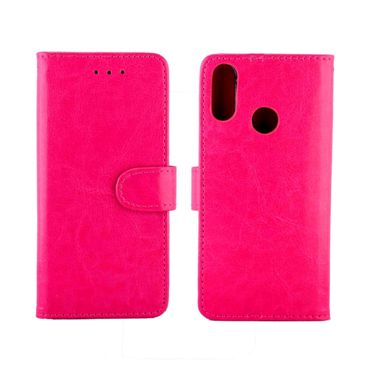 For LG W10 Crazy Horse Texture Leather Horizontal Flip Protective Case with Holder & Card Slots & Wallet & Photo Frame