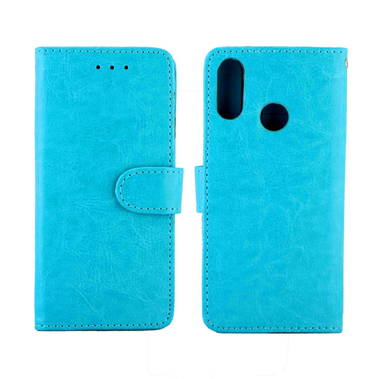For LG W10 Crazy Horse Texture Leather Horizontal Flip Protective Case with Holder & Card Slots & Wallet & Photo Frame