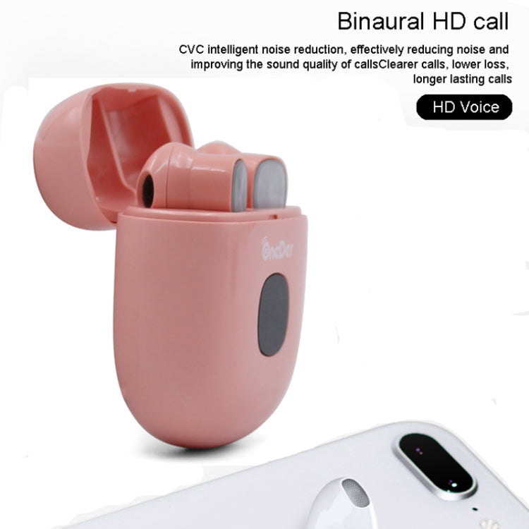 Oneder W16 TWS Bluetooth 5.0 Wireless Bluetooth Earphone with Charging Box, Support HD Call & LED Display Battery