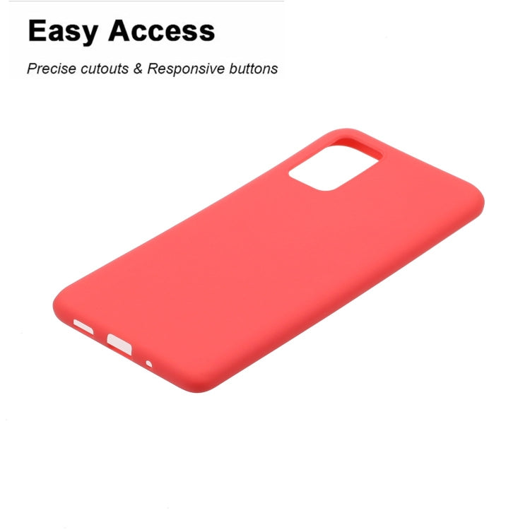 For Galaxy S20 Plus Frosted Candy-Colored Ultra-thin TPU Phone Case