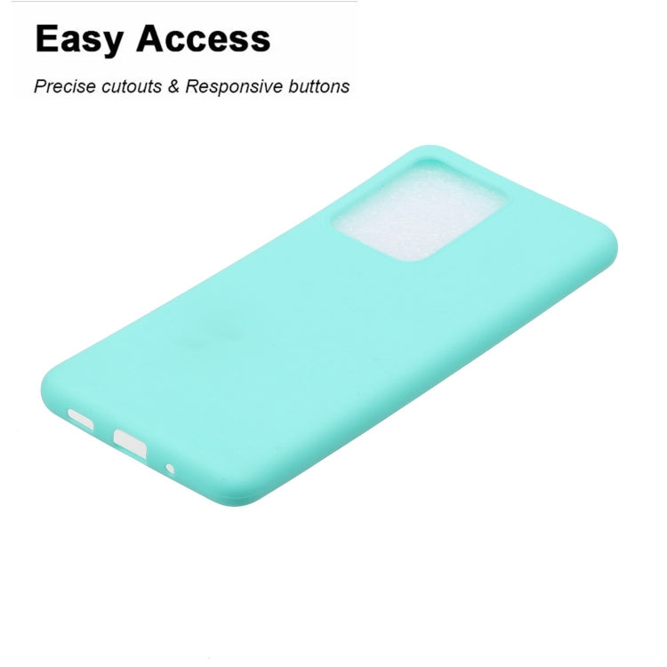 For Galaxy S20 Ultra Frosted Candy-Colored Ultra-thin TPU Phone Case