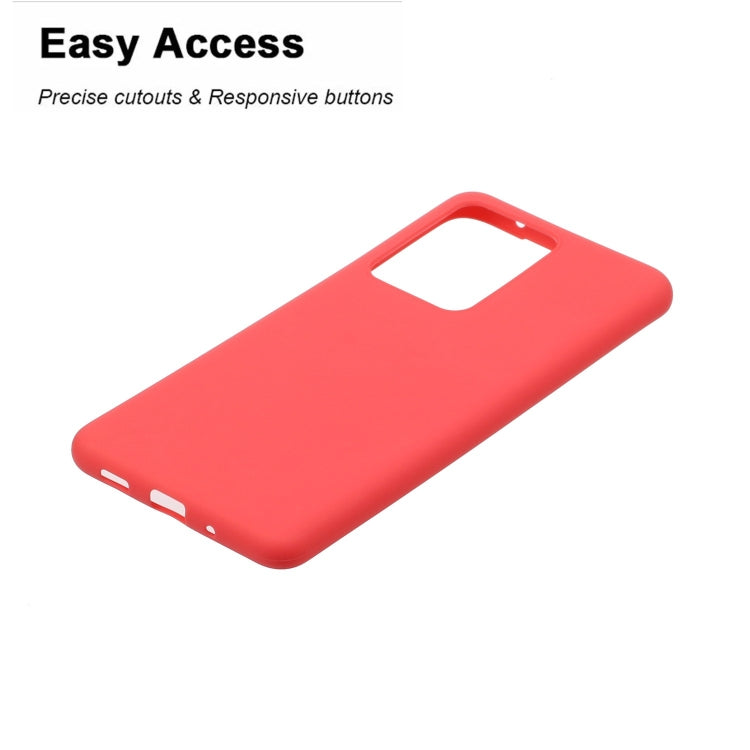 For Galaxy S20 Ultra Frosted Candy-Colored Ultra-thin TPU Phone Case