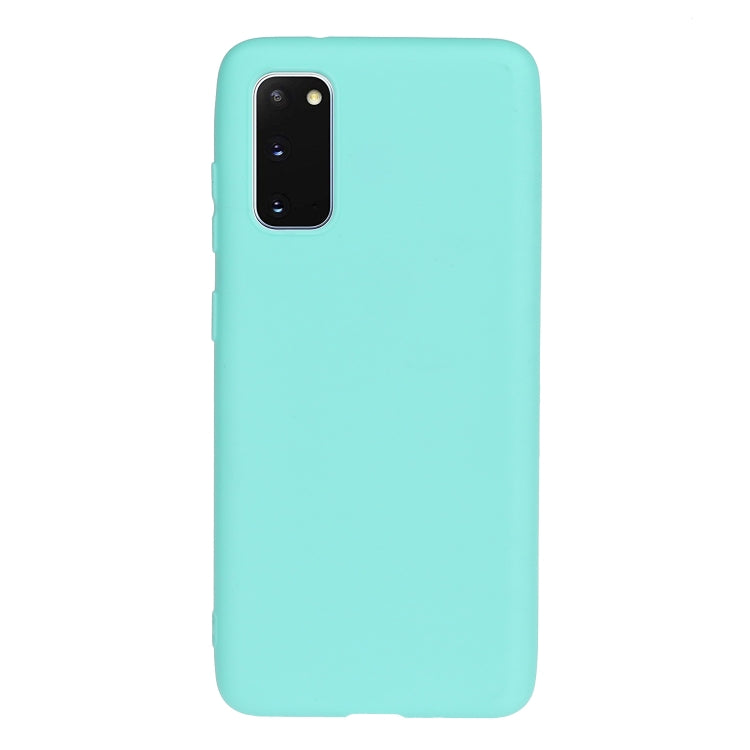 For Galaxy S20 Frosted Candy-Colored Ultra-thin TPU Phone Case