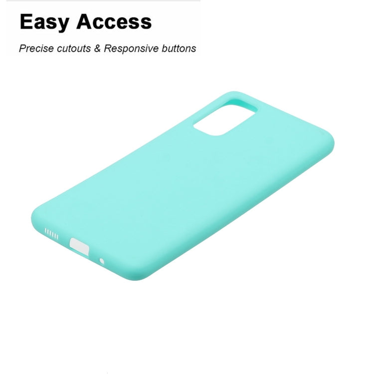 For Galaxy S20 Frosted Candy-Colored Ultra-thin TPU Phone Case