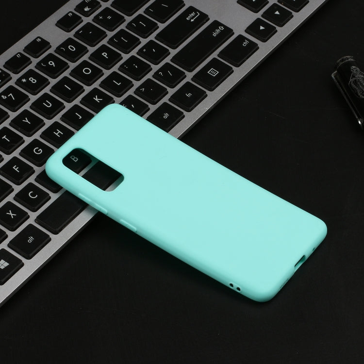 For Galaxy S20 Frosted Candy-Colored Ultra-thin TPU Phone Case