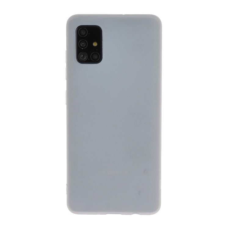 For Galaxy A51 Frosted Candy-Colored Ultra-thin TPU Phone Case