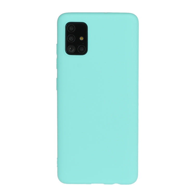 For Galaxy A51 Frosted Candy-Colored Ultra-thin TPU Phone Case