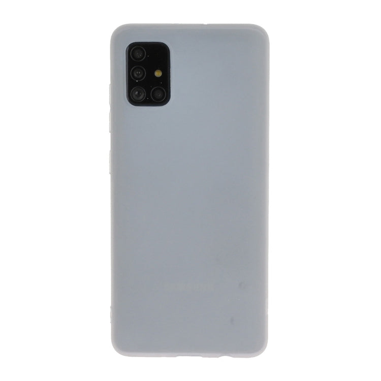 For Galaxy A71 Frosted Candy-Colored Ultra-thin TPU Phone Case