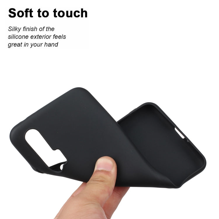 For Huawei Nova 6 Frosted Candy-Colored Ultra-thin TPU Phone Case