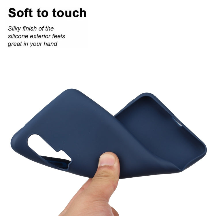 For Huawei Nova 6 Frosted Candy-Colored Ultra-thin TPU Phone Case