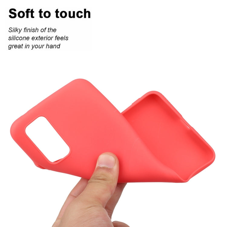 For Huawei Honor V30 / V30 Pro Frosted Candy-Colored Ultra-thin TPU Phone Case