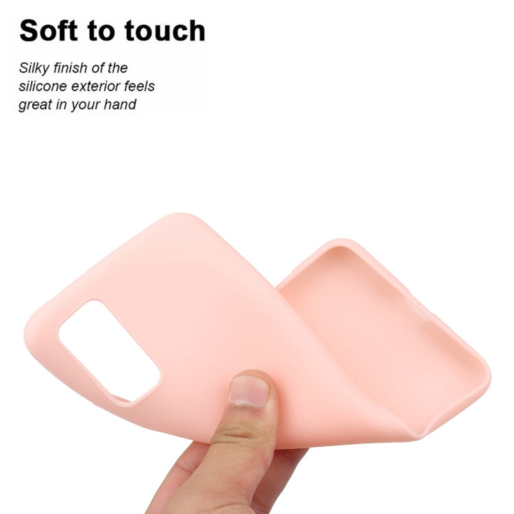 For Huawei Honor V30 / V30 Pro Frosted Candy-Colored Ultra-thin TPU Phone Case