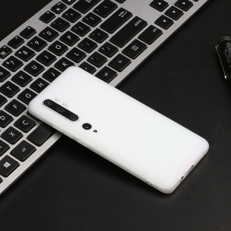 For Xiaomi Mi CC9 Pro / Mi Note 10 / Mi Note 10 Pro Frosted Candy-Colored Ultra-thin TPU Case