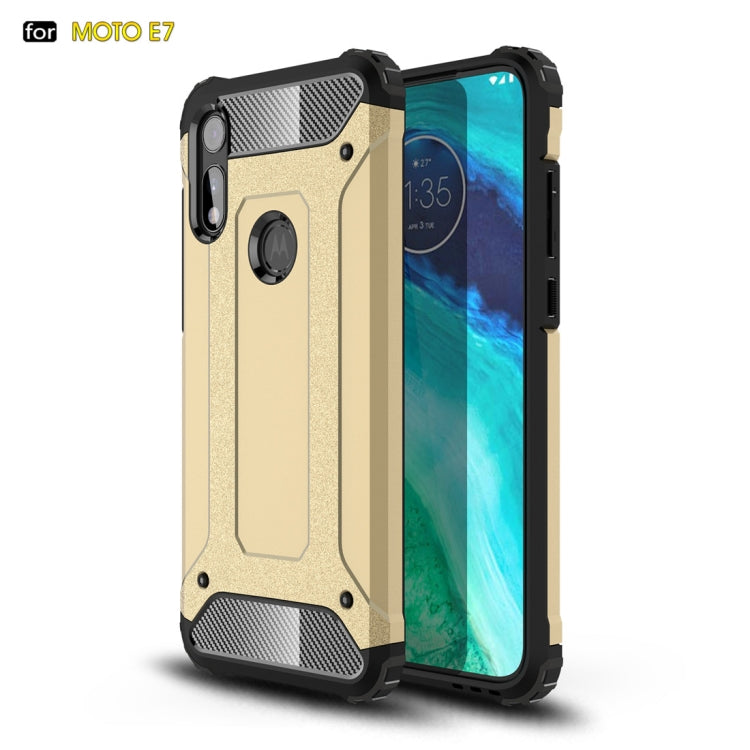 For Motorola Moto E 2020 Magic Armor TPU + PC Combination Case
