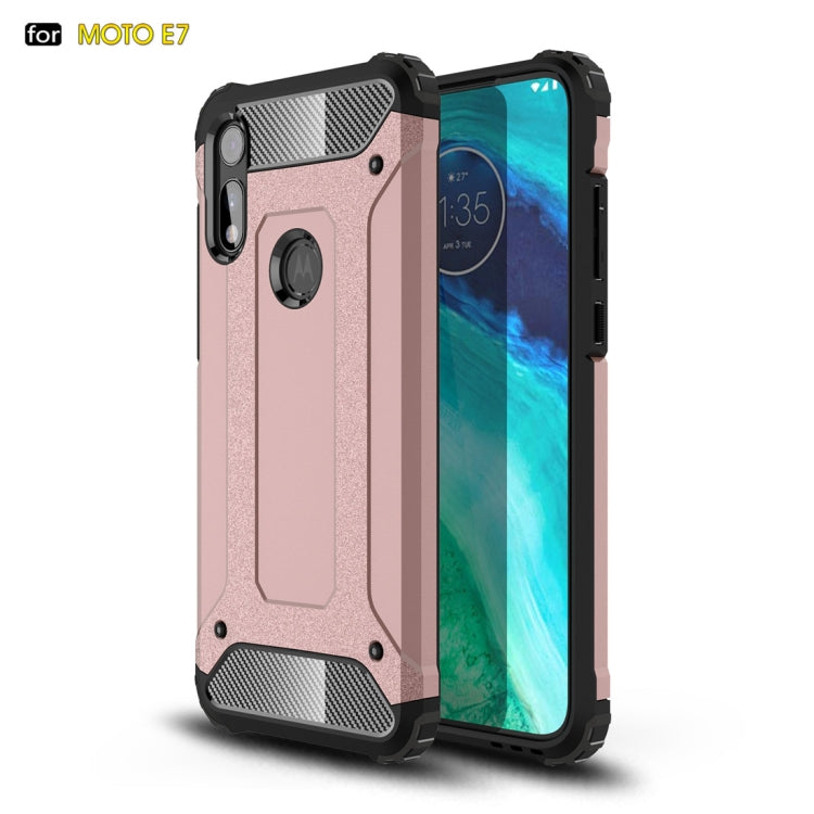 For Motorola Moto E 2020 Magic Armor TPU + PC Combination Case