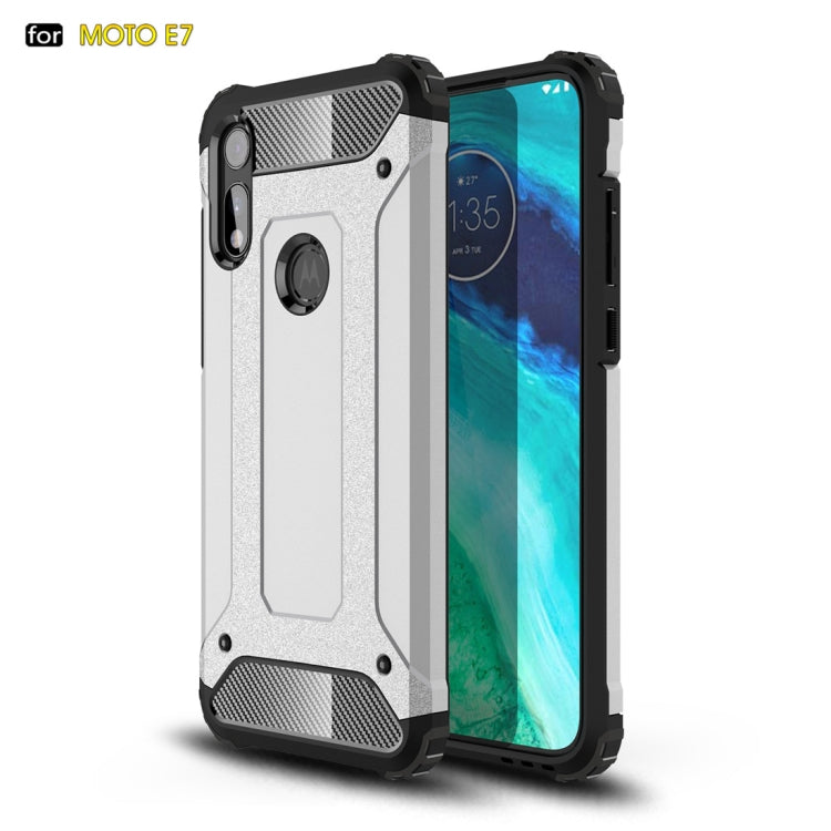 For Motorola Moto E 2020 Magic Armor TPU + PC Combination Case