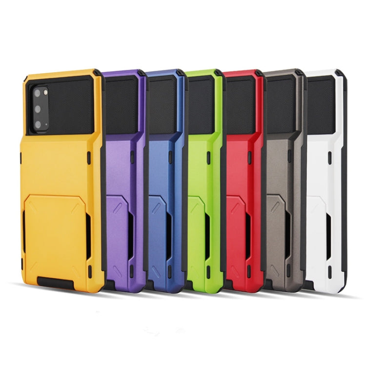 For Galaxy S20 Plus Drop & Shockproof TPU+PC Case with Card Slot